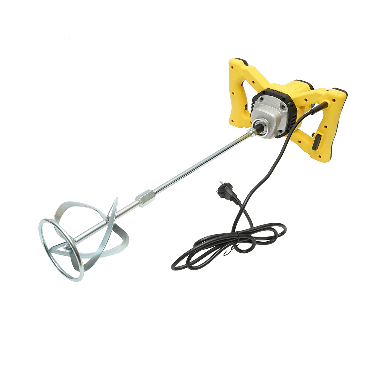 Malaxor electric cu amestecator 1050W, 220V, 6 trepte viteza 0-900rpm, paleta 120mm, M14 pentru adeziv, vopsea, mortar THOR - imagine 3