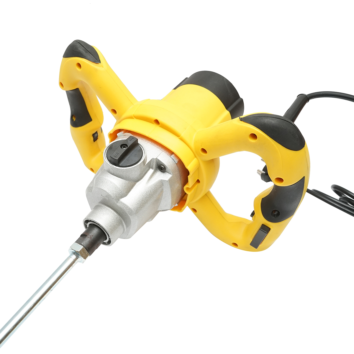 Mixer, malaxor electric cu amestecator 1600W, 220V, 2 trepte viteza pentru vopsea, mortar, adeziv THOR - imagine 5