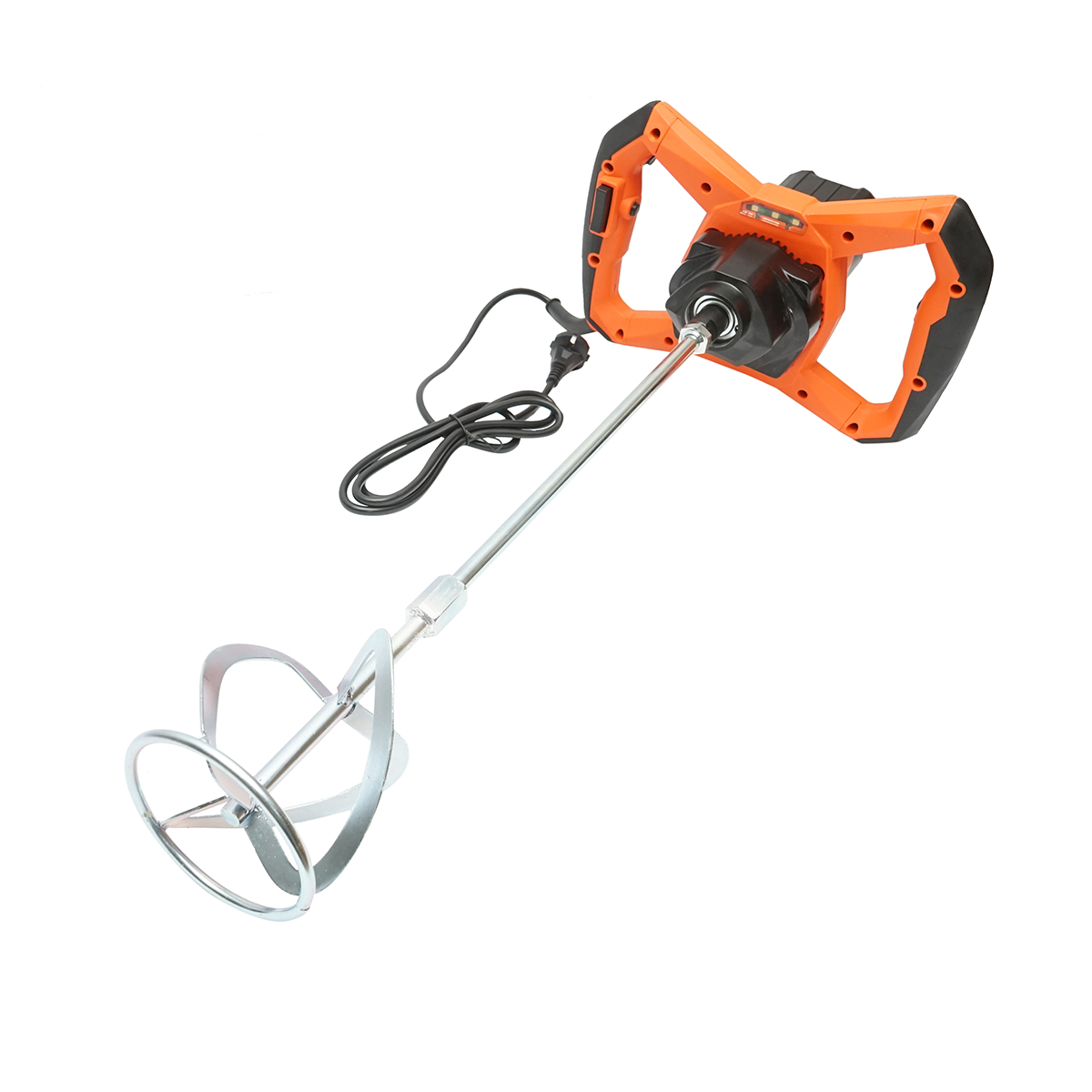 Malaxor electric cu amestecator 2000W, 220V, indicator LED, 6 trepte viteza 0-740rpm, paleta 120mm, M14 pentru adeziv, vopsea, mortar THOR - imagine 3