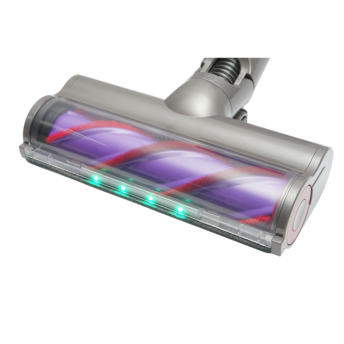 Aspirator vertical fara fir 500W, putere aspirare 10-38 kPa, baterie 2500 mAh, recipient praf 1.2L, 4 moduri de aspirare, ecran tactil LED, perie iluminata LED, ONSEEN S702 - imagine 6