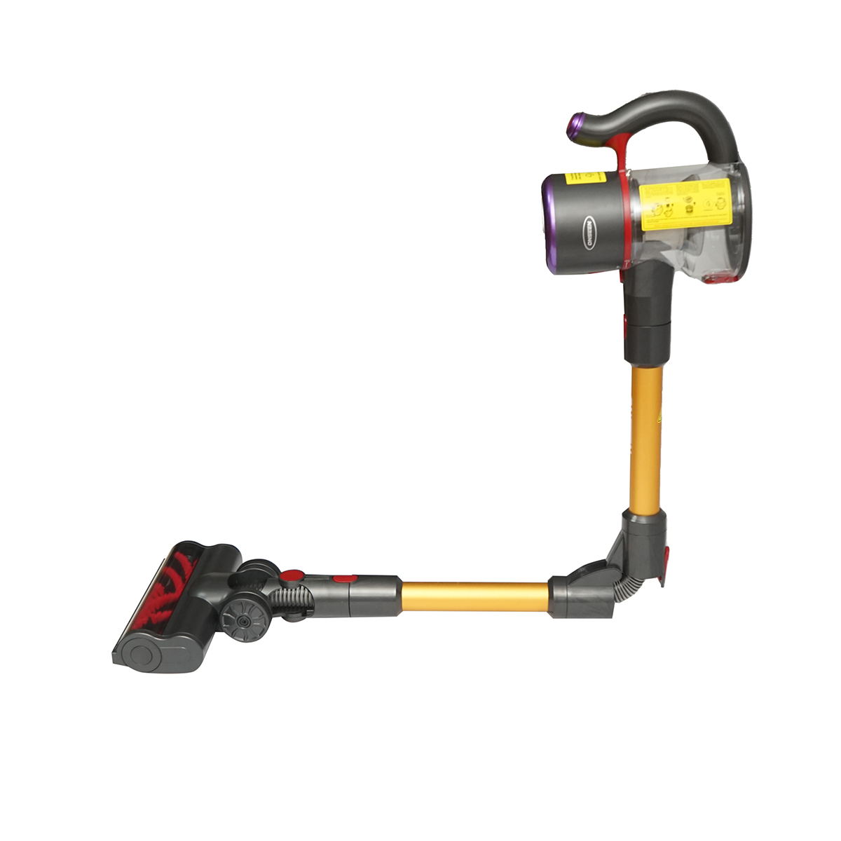 Aspirator vertical fara fir 350W, putere aspirare 15-27 kPa, baterie 2200 mAh, recipient praf 1.2L, 2 moduri de aspirare, ecran tactil LED, perie iluminata LED, ONSEEN M81 - imagine 3