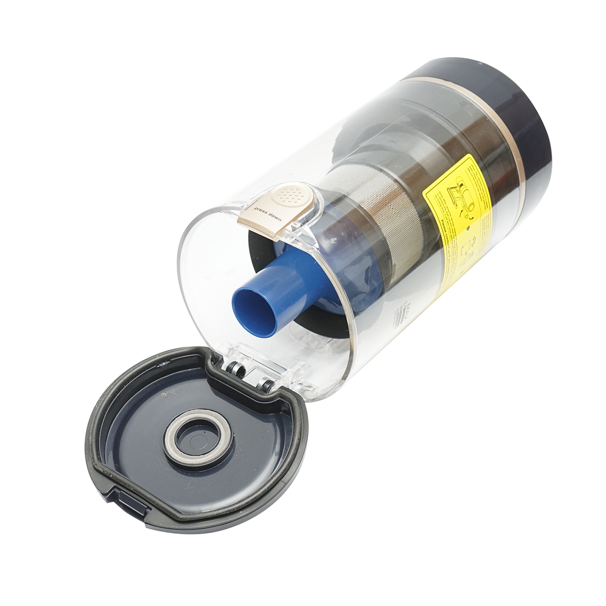 Aspirator vertical fara fir 480W, putere aspirare 15-30 kPa, baterie 2500mAh, recipient praf 1.2L, 4 moduri de aspirare, ecran tactil LED, perie iluminata LED, VICSONIC S7 - imagine 11