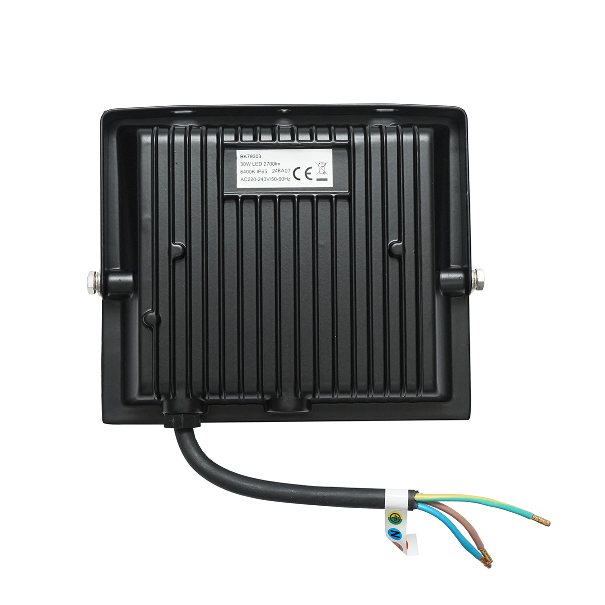 Proiector LED 30W, 6400K, 2700lm, alimentare 220-240V, 140x121x26mm IP65 Breckner Germany - imagine 2