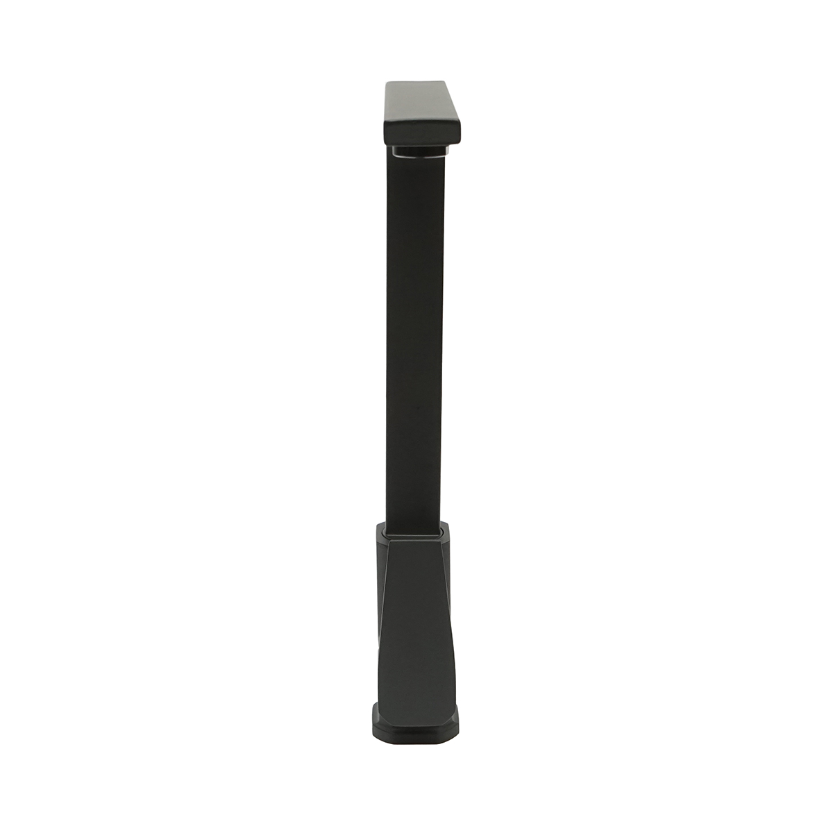 Baterie chiuveta bucatarie rotativa, finisaj negru mat, stativ cu monocomanda, aliaj zinc, accesorii incluse - imagine 3