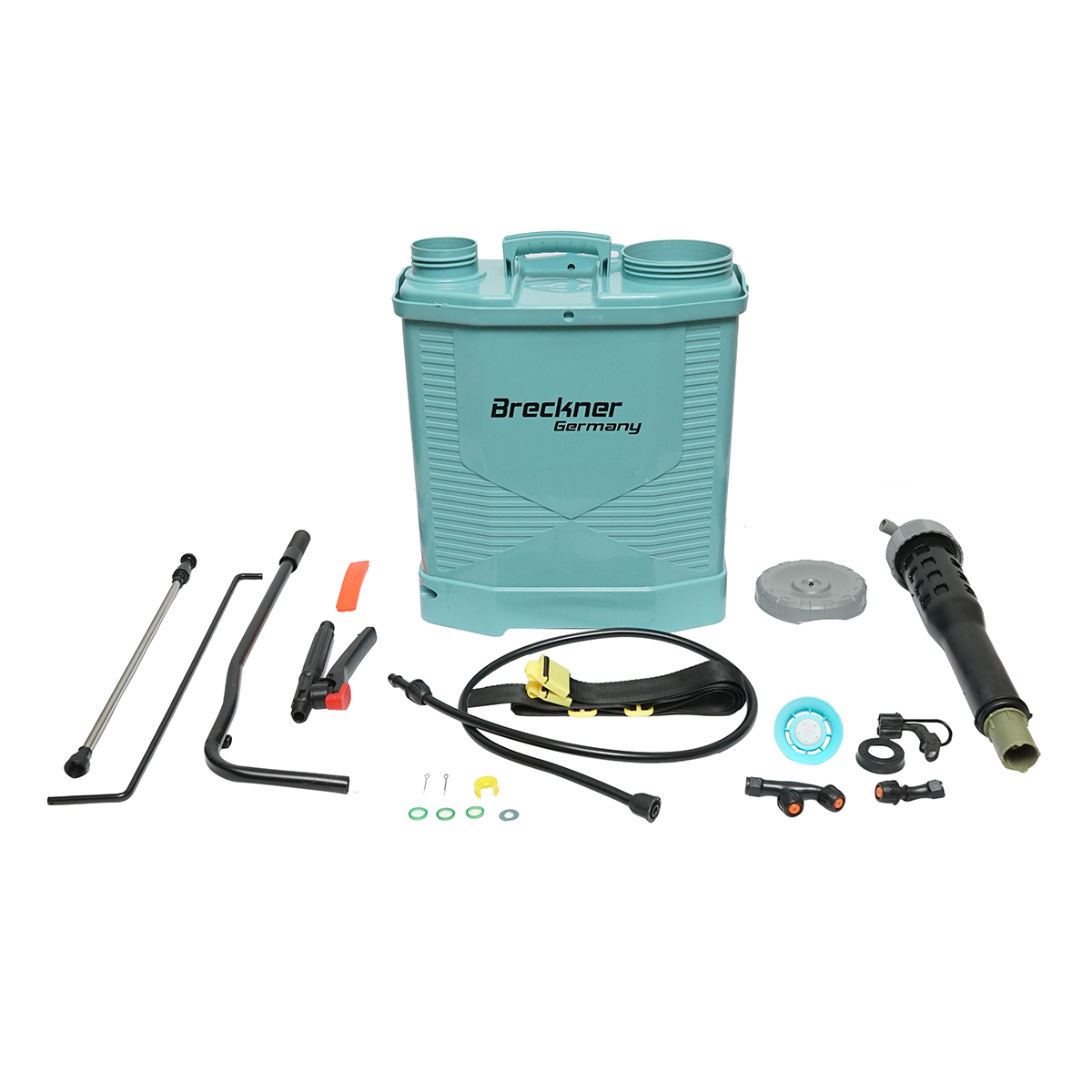 Pompa de stropit vermorel, manual cu rezervor 18L, 3 duze interschimbabile Breckner Germany - imagine 2