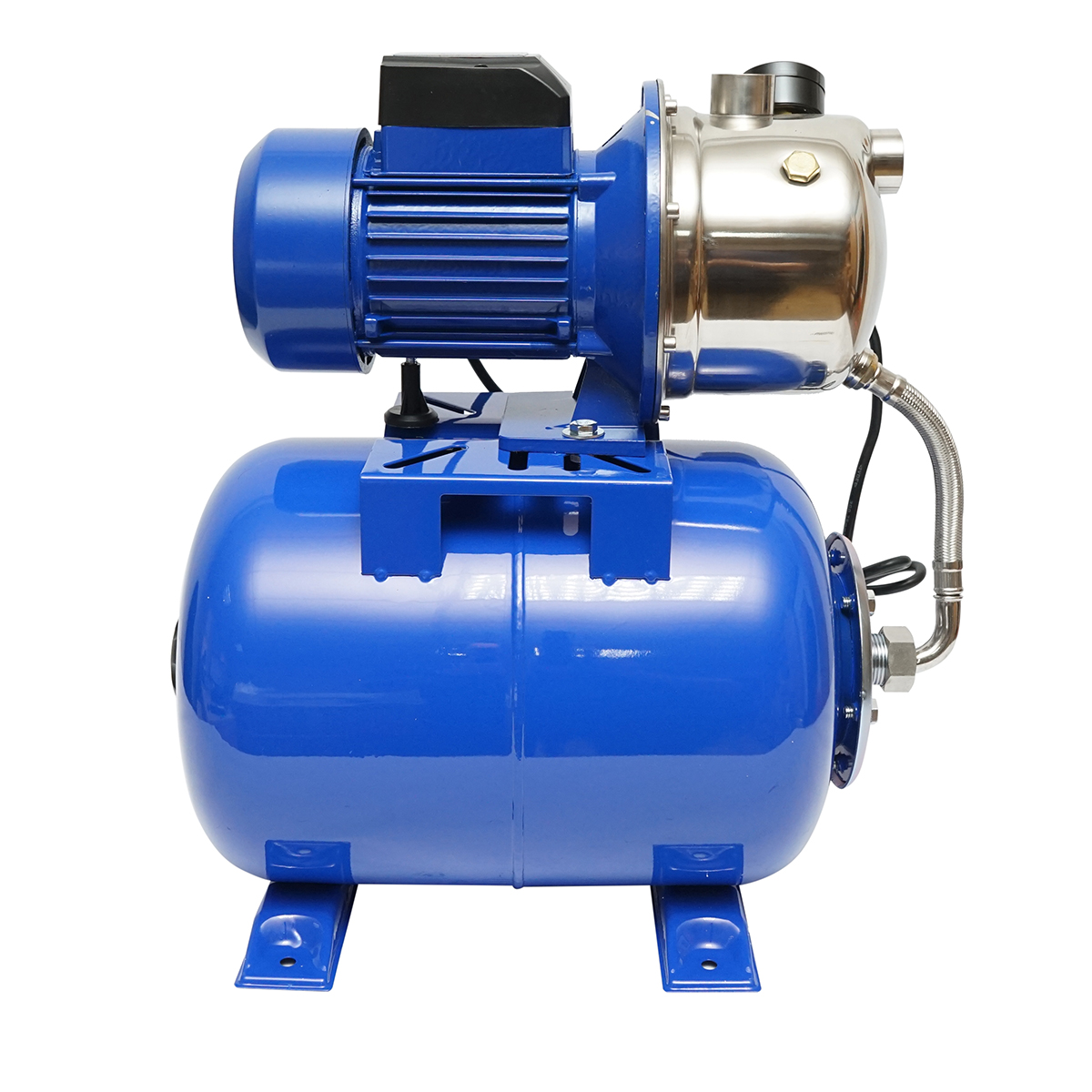 Hidrofor apa 550W 220V, debit 45 L/min, H35m, rezervor 24L, viteza 2850 r/min AUTOJS80S Breckner Germany - imagine 3