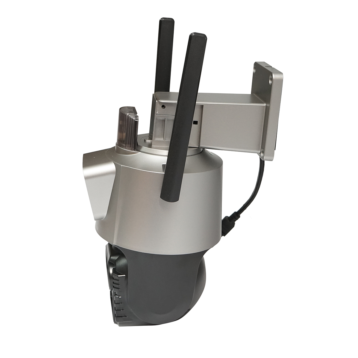 Camera de supraveghere lentila duala 6 MP, P2P WIFI 2.4G, rotire 360 grade PTZ cu senzor de miscare, sirena, detectie umana si aplicatie iCSee - imagine 3