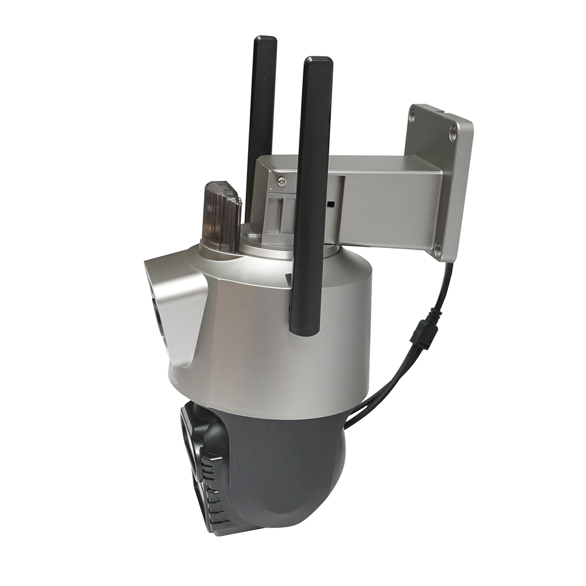 Camera de supraveghere 3 lentile, 2 obiective 9 MP, P2P WIFI 2.4GHz, PTZ cu senzor de miscare, sirena, detectie umana si aplicatie iCSee - imagine 3