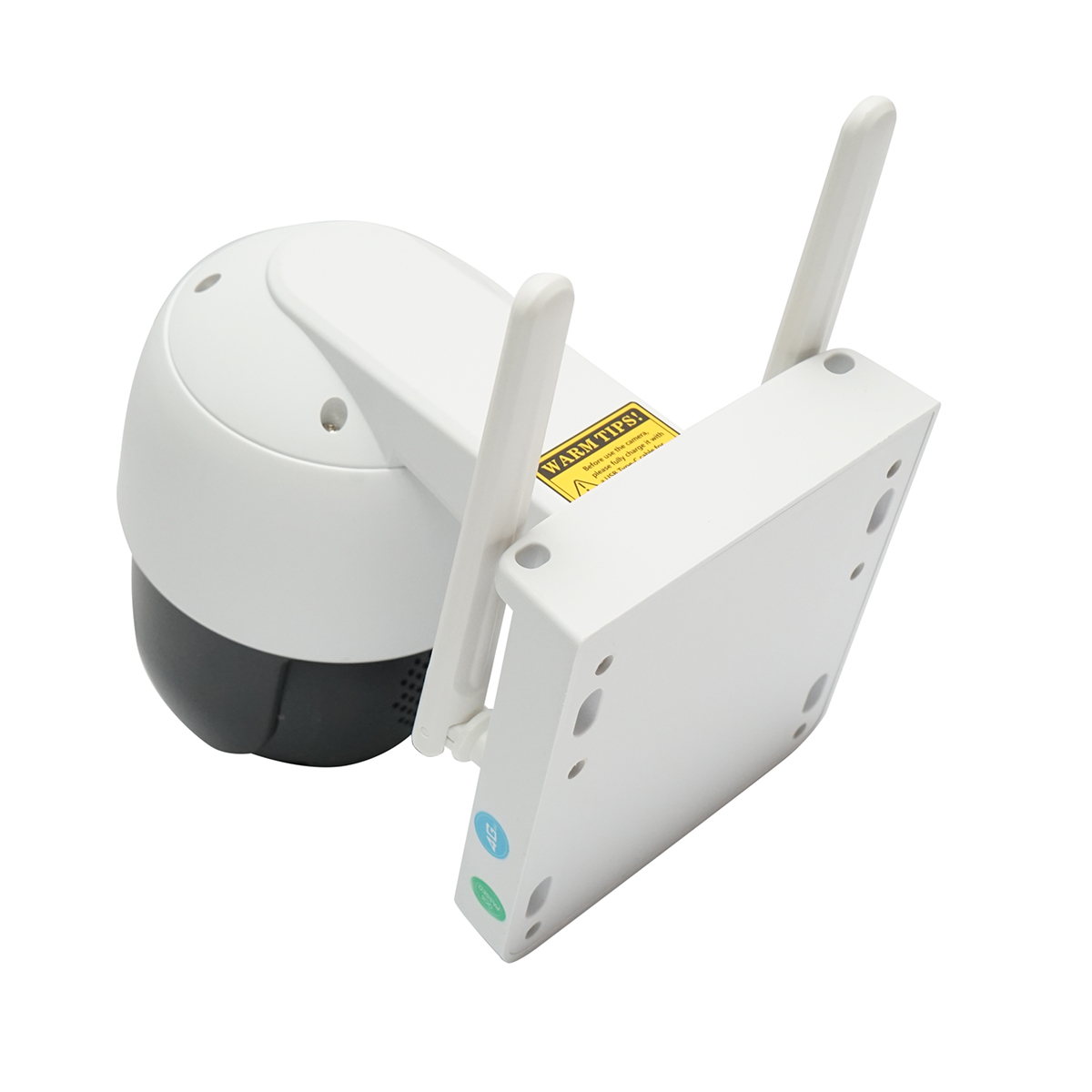 Camera supraveghere 4 MP cu panou solar 7.6W, baterie 18650, cartela sim 4G, rotativa 360 grade PTZ cu senzor de miscare, card memorie 64 GB, detectie umana PIR si aplicatie iCSee - imagine 4