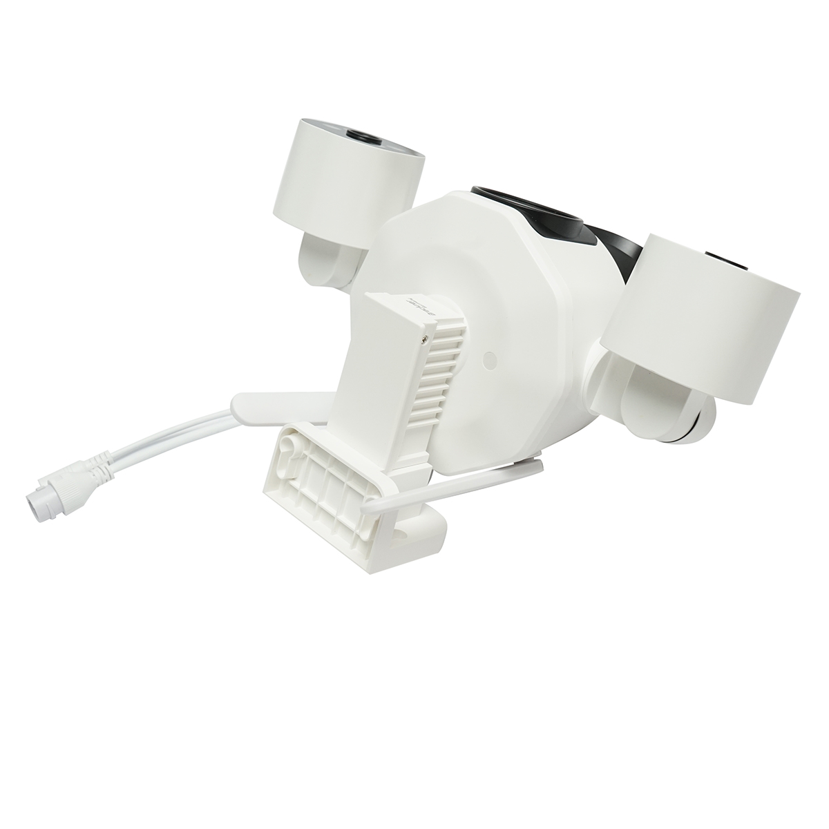 Camera de supraveghere 4 lentile, 3 obiective 16 MP, WIFI 2.4GHz, rotire 360 grade PTZ cu senzor de miscare, zoom 10X, alarma, IR night vision, detectie umana si aplicatie IPC360 Home - imagine 6