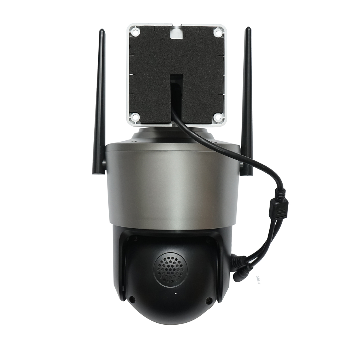 Camera de supraveghere 4 lentile, 3 obiective 12 MP, 2 CPU dual control, P2P WIFI 2.4G, PTZ cu senzor de miscare, alarma, night vision, AI detectie umana si aplicatie iCSee - imagine 4