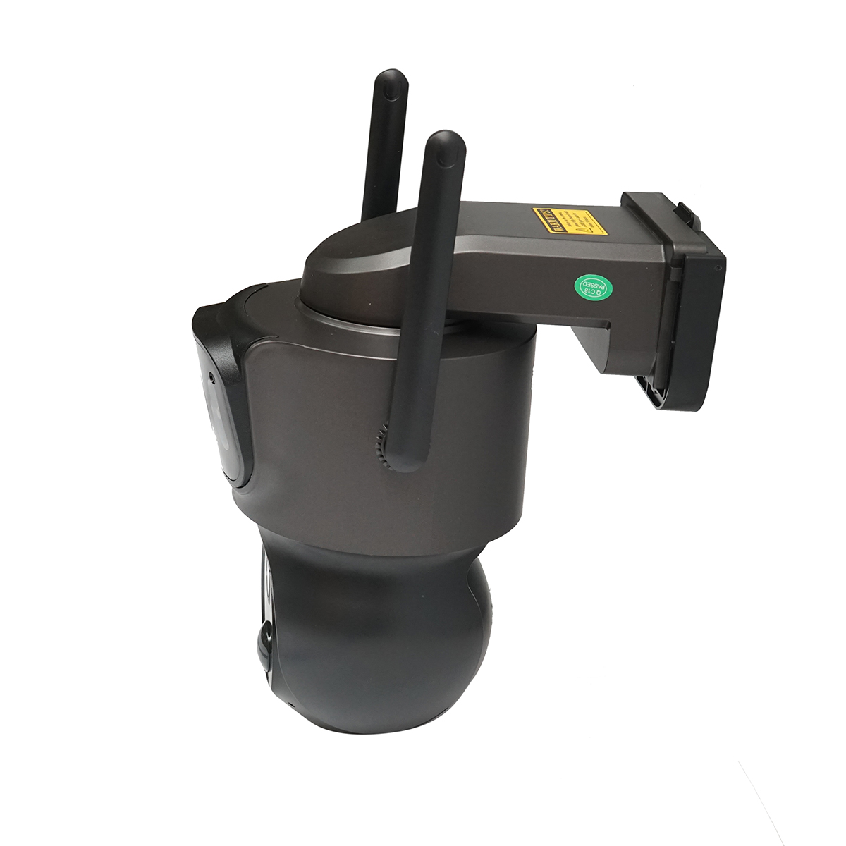 Camera supraveghere lentila duala 4 MP cu panou solar 7.6W, baterie 18650 incarcare rapida, WIFI 2.4 GHz, rotativa 360 grade PTZ cu senzor de miscare, detectie umana PIR, alarma, night vision si aplicatie iCSee - imagine 5