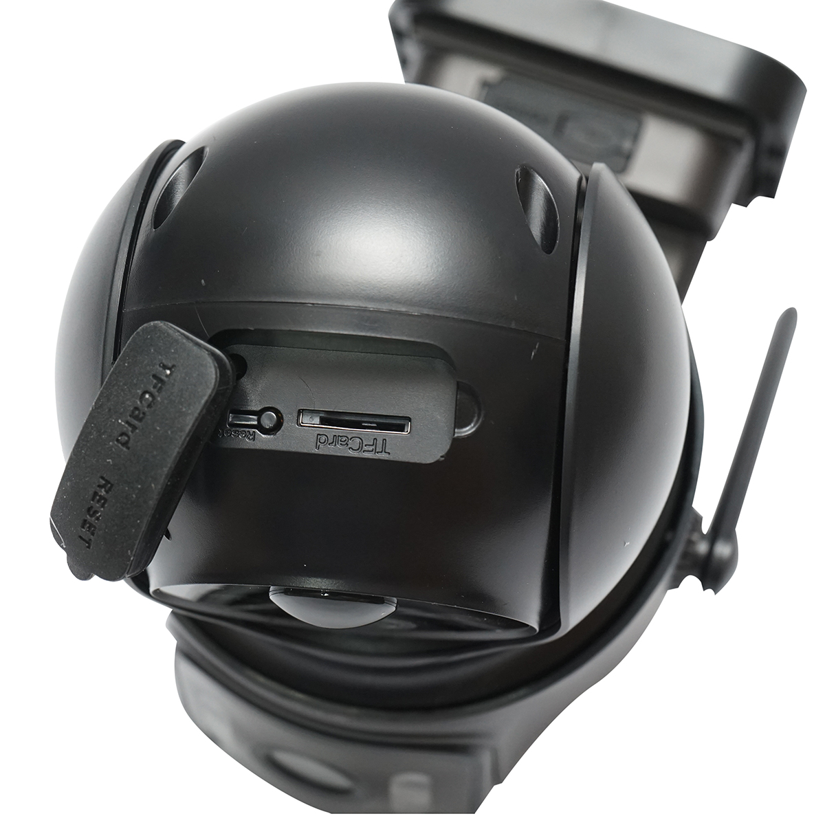 Camera supraveghere lentila duala 4 MP cu panou solar 7.6W, baterie 18650 incarcare rapida, WIFI 2.4 GHz, rotativa 360 grade PTZ cu senzor de miscare, detectie umana PIR, alarma, night vision si aplicatie iCSee - imagine 9