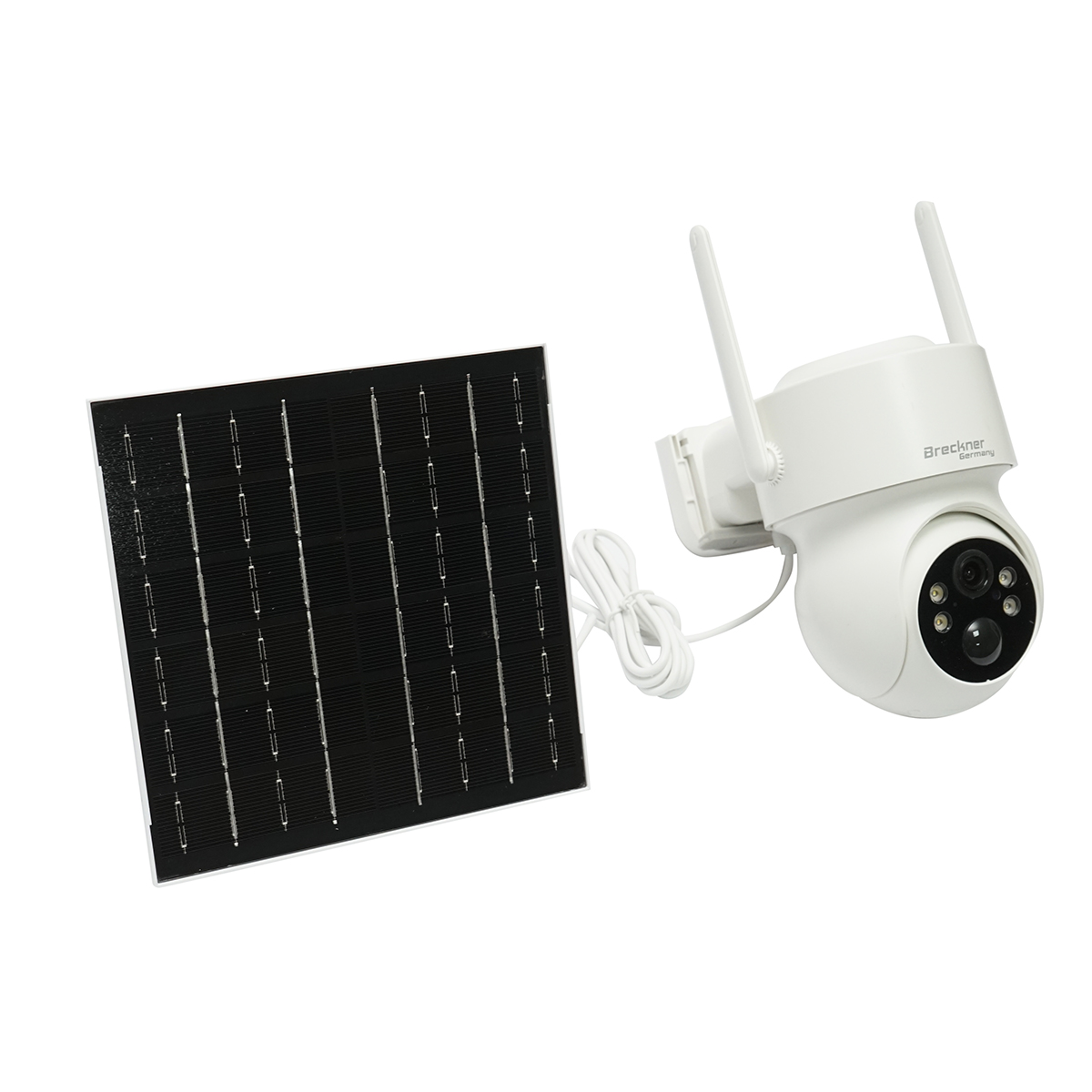Camera supraveghere 4 MP cu panou solar 5W, baterie 18650 incarcare rapida, WIFI 2.4 GHz, rotativa 360 grade PTZ cu senzor de miscare, detectie umana PIR, alarma, night vision si aplicatie iCSee - imagine 4