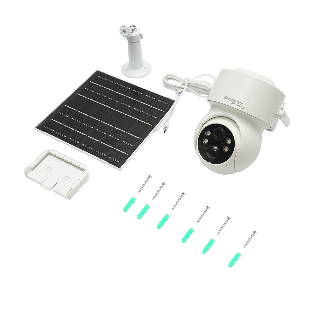 Camera supraveghere 4 MP cu panou solar 5W, baterie 18650 incarcare rapida, WIFI 2.4 GHz, rotativa 360 grade PTZ cu senzor de miscare, detectie umana PIR, alarma, night vision si aplicatie iCSee - imagine 2