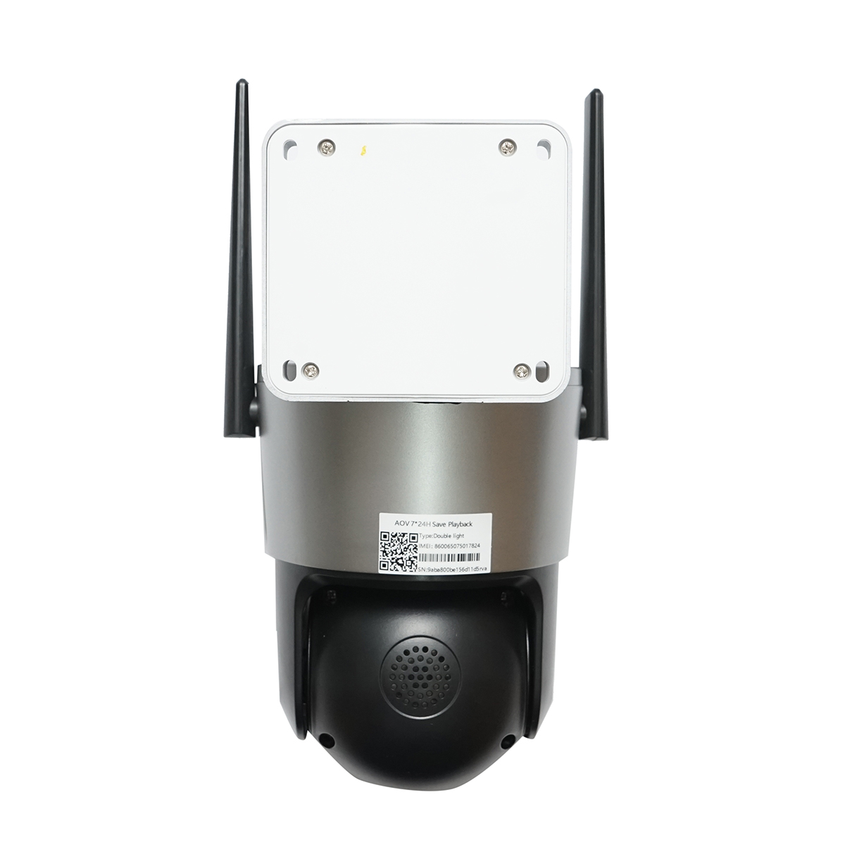 Camera supraveghere lentila duala 4 MP, cartela sim 4G, WIFI 2.4 GHz cu panou solar 7.6W, baterie 18650 incarcare rapida, rotativa 360 grade PTZ cu senzor de miscare, detectie umana PIR, alarma, night vision si aplicatie iCSee - imagine 5