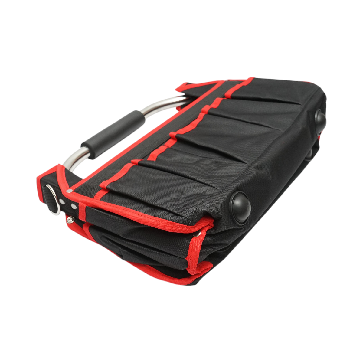 Geanta scule si unelte deschisa cu 15 buzunare, maner otel inoxidabil 420x210x290mm - imagine 5