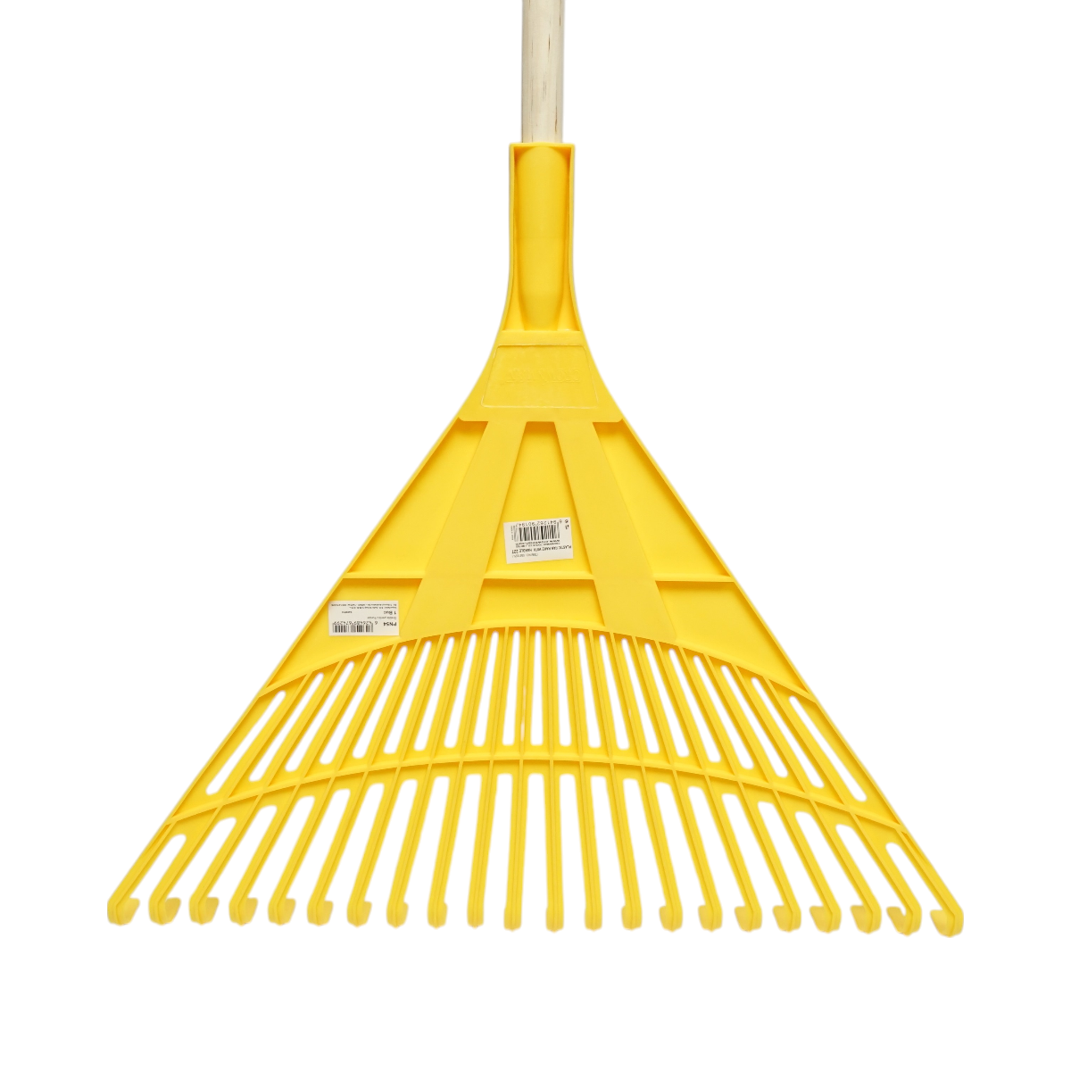 Grebla plastic pentru frunze, coada lemn 120cm, 22 de dinti Crownman - imagine 4