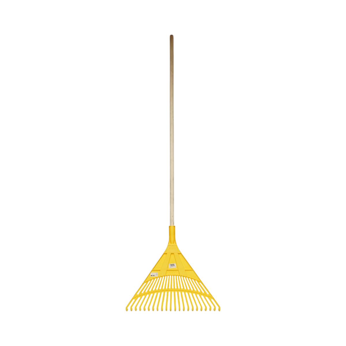 Grebla plastic pentru frunze, coada lemn 120cm, 22 de dinti Crownman