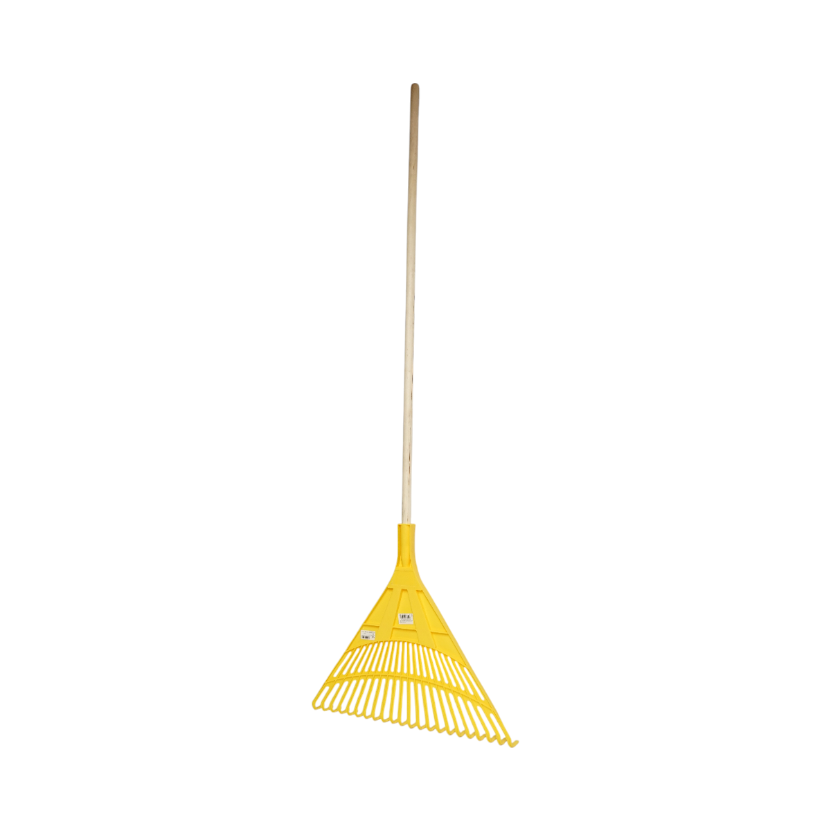 Grebla plastic pentru frunze, coada lemn 120cm, 22 de dinti Crownman - imagine 2
