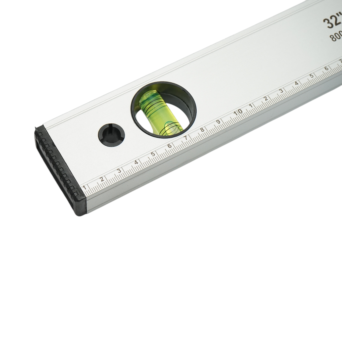 Nivela aluminiu magnetica 800mm, 3 bule de nivel, rigla gradata 0-80cm Crownman - imagine 6