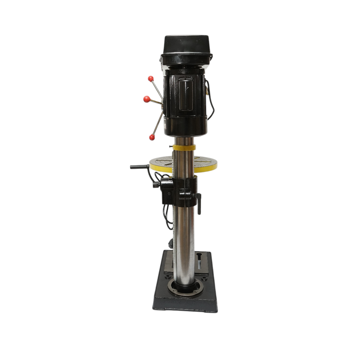 Masina de gaurit cu coloana 450W, 220V, 5 trepte, 16 viteze 180-2770 RPM, mandrina 16mm Crownman - imagine 5