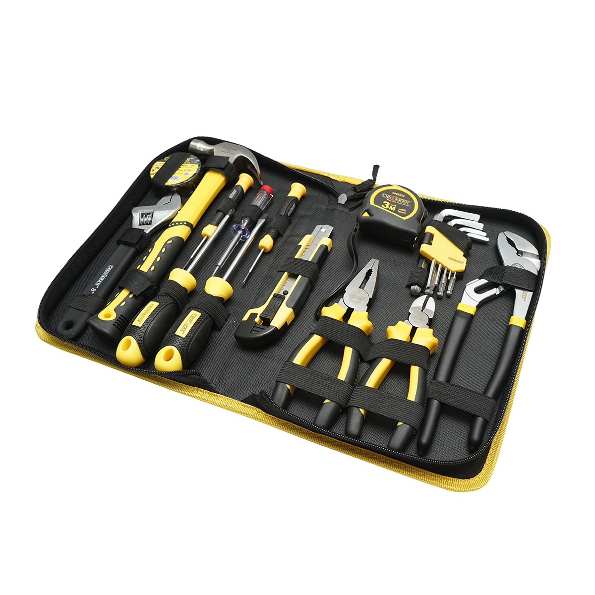 Set scule si unelte combinate 22 piese Crownman - imagine 2