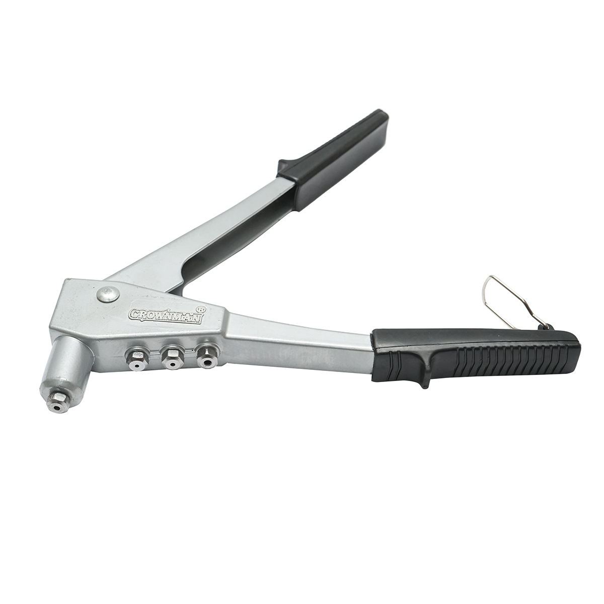 Cleste popnituri din aluminiu 260mm, 4 capete interschimbabile 2.4, 3.2, 4.0, 4.8mm profesional Crownman