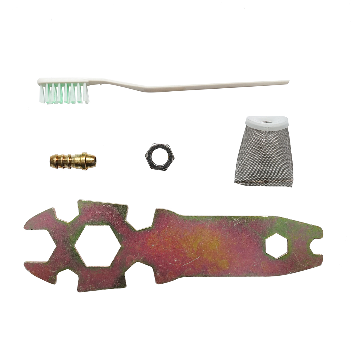 Pistol de vopsit cu aer comprimat 1000ml, debit 160-240ml/min, duza 1.8mm, presiune max. 3.5 bar Crownman - imagine 6