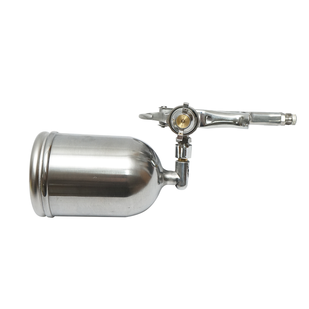Pistol de vopsit cu aer comprimat 400ml, consum aer 3-8CFM, duza 1.5mm, presiune max. 3.5 bar Crownman - imagine 4