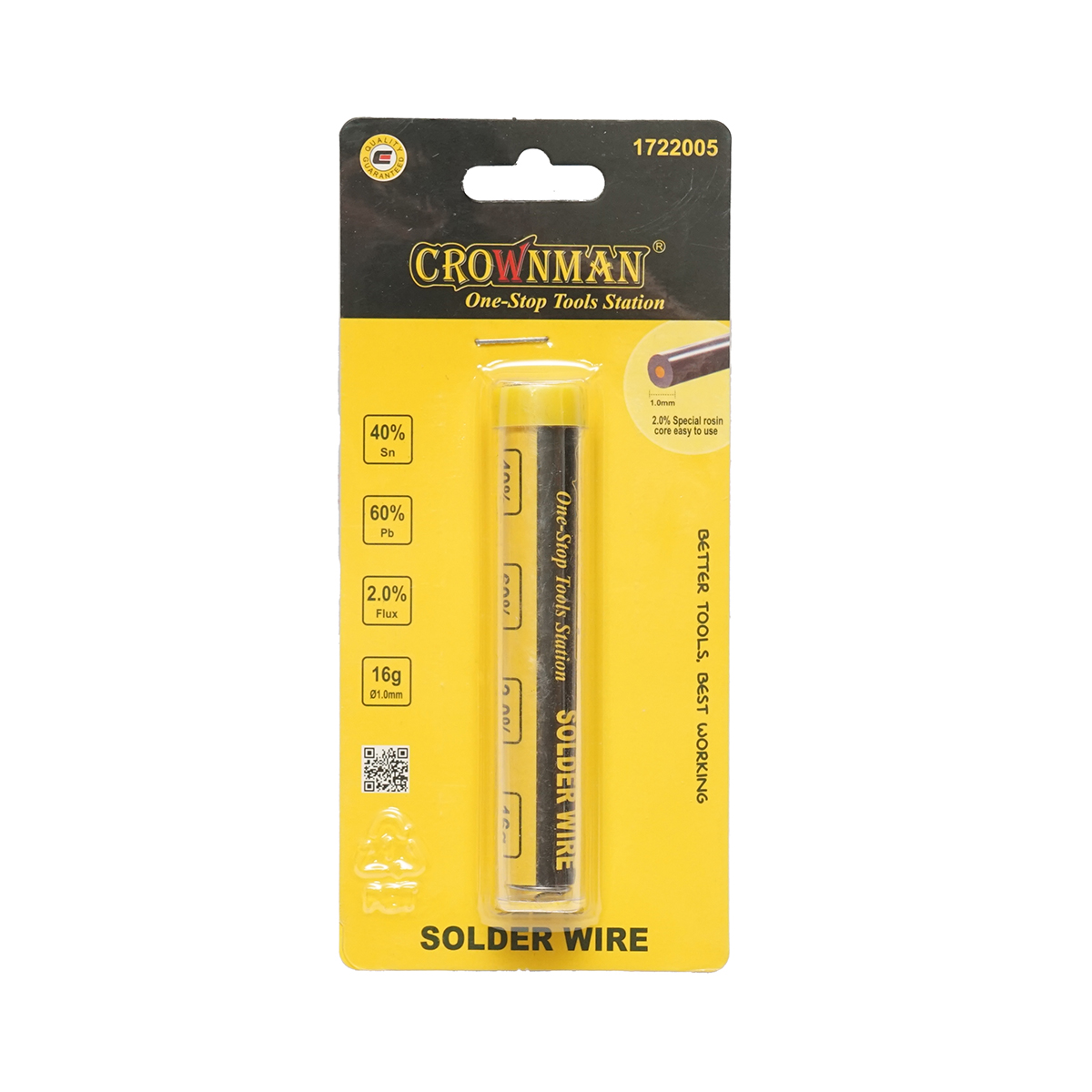 Sarma de lipit Ø 1mm, 16g Crownman - imagine 3