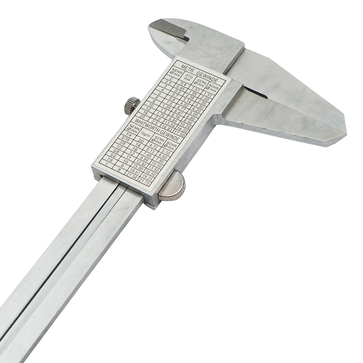 Subler mecanic profesional 200mm, scala gradata in mm/cm/inch Crownman - imagine 5