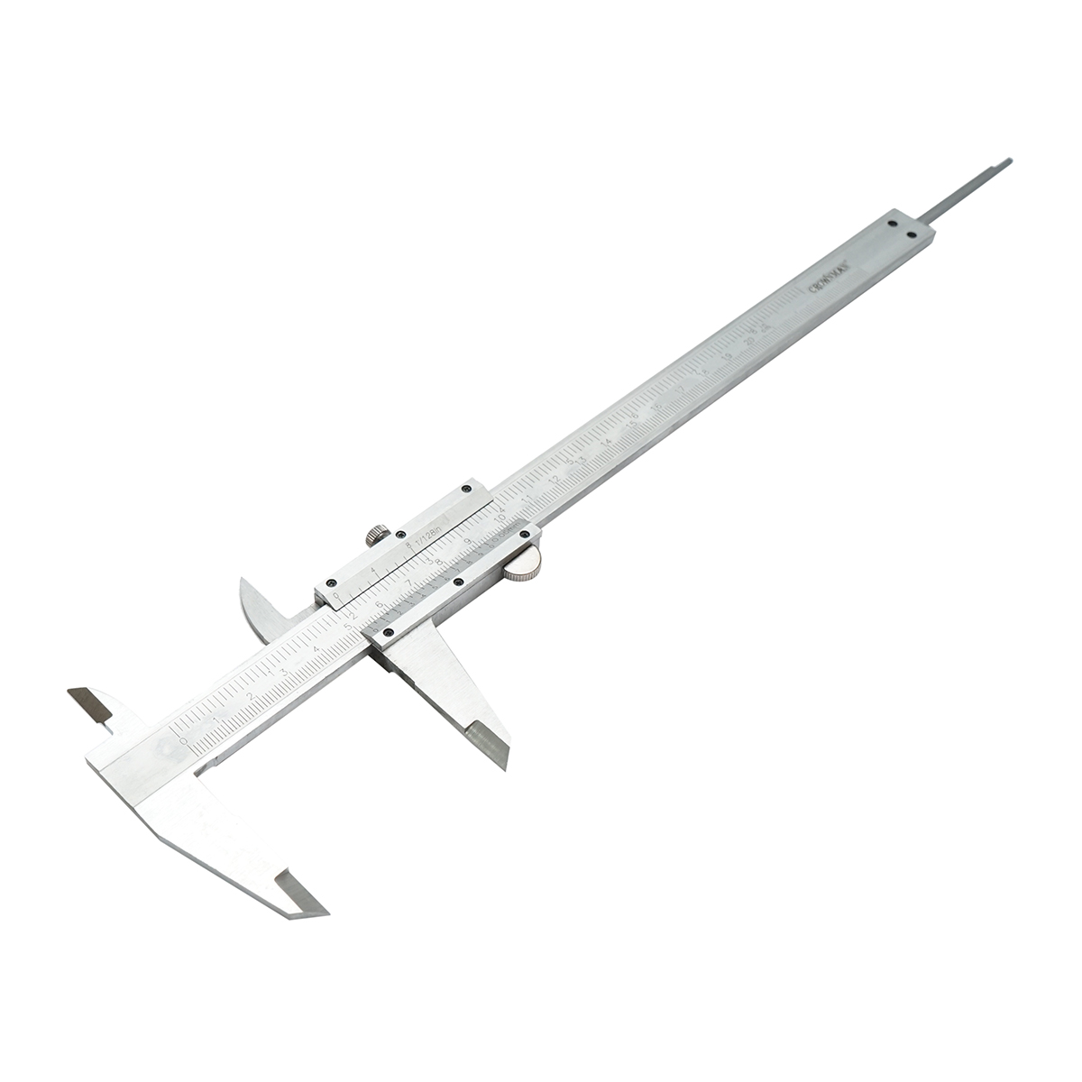 Subler mecanic profesional 200mm, scala gradata in mm/cm/inch Crownman - imagine 4