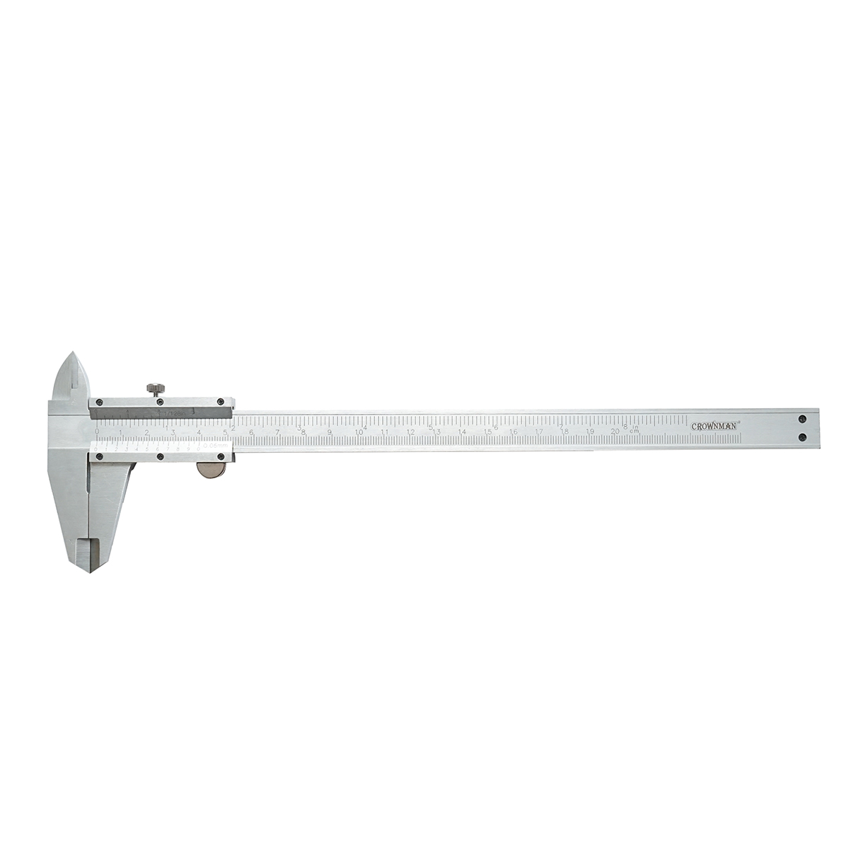 Subler mecanic profesional 200mm, scala gradata in mm/cm/inch Crownman - imagine 2