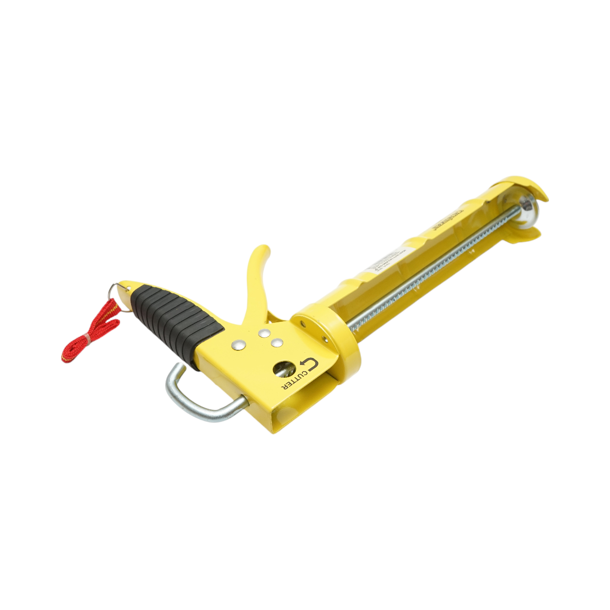 Pistol tub silicon profesional 225mm, cutter integrat, tija cu ac si carlig agatare Crownman - imagine 3