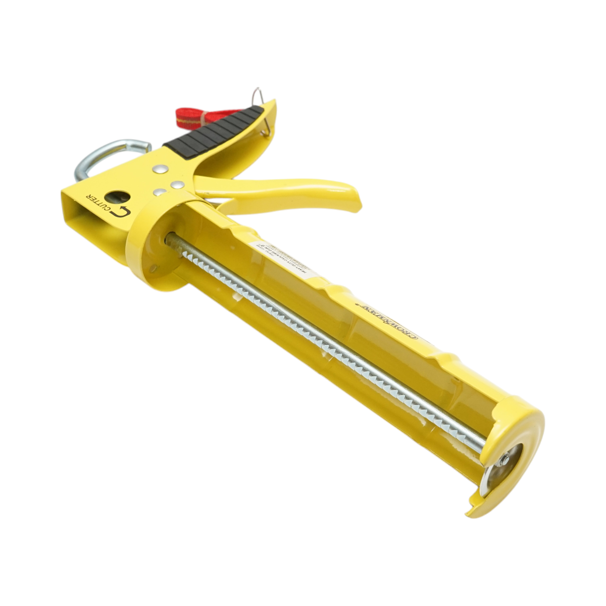 Pistol tub silicon profesional 225mm, cutter integrat, tija cu ac si carlig agatare Crownman - imagine 4