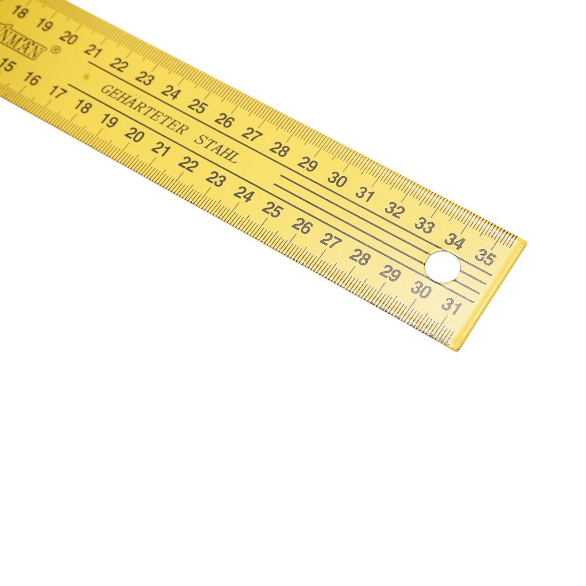 Echer tamplarie profesional 350mm/14 inch, maner aluminiu, rigla otel carbon Crownman - imagine 4