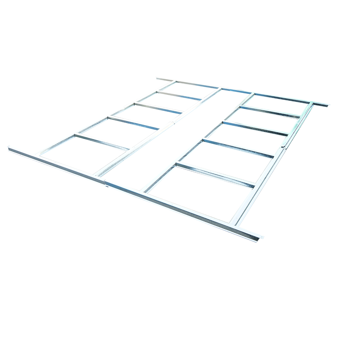 Fundatie metalica cadru otel zincat 0.6mm pentru magazie de gradina 259x257x212cm
