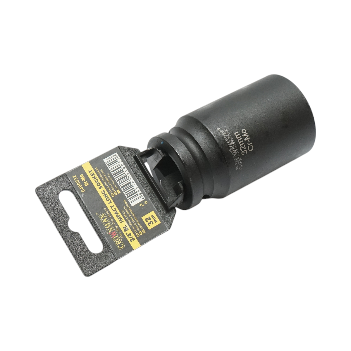 Cheie tubulara de impact lunga 32mm, patrat 3/4 inch Cr-Mo Crownman - imagine 3