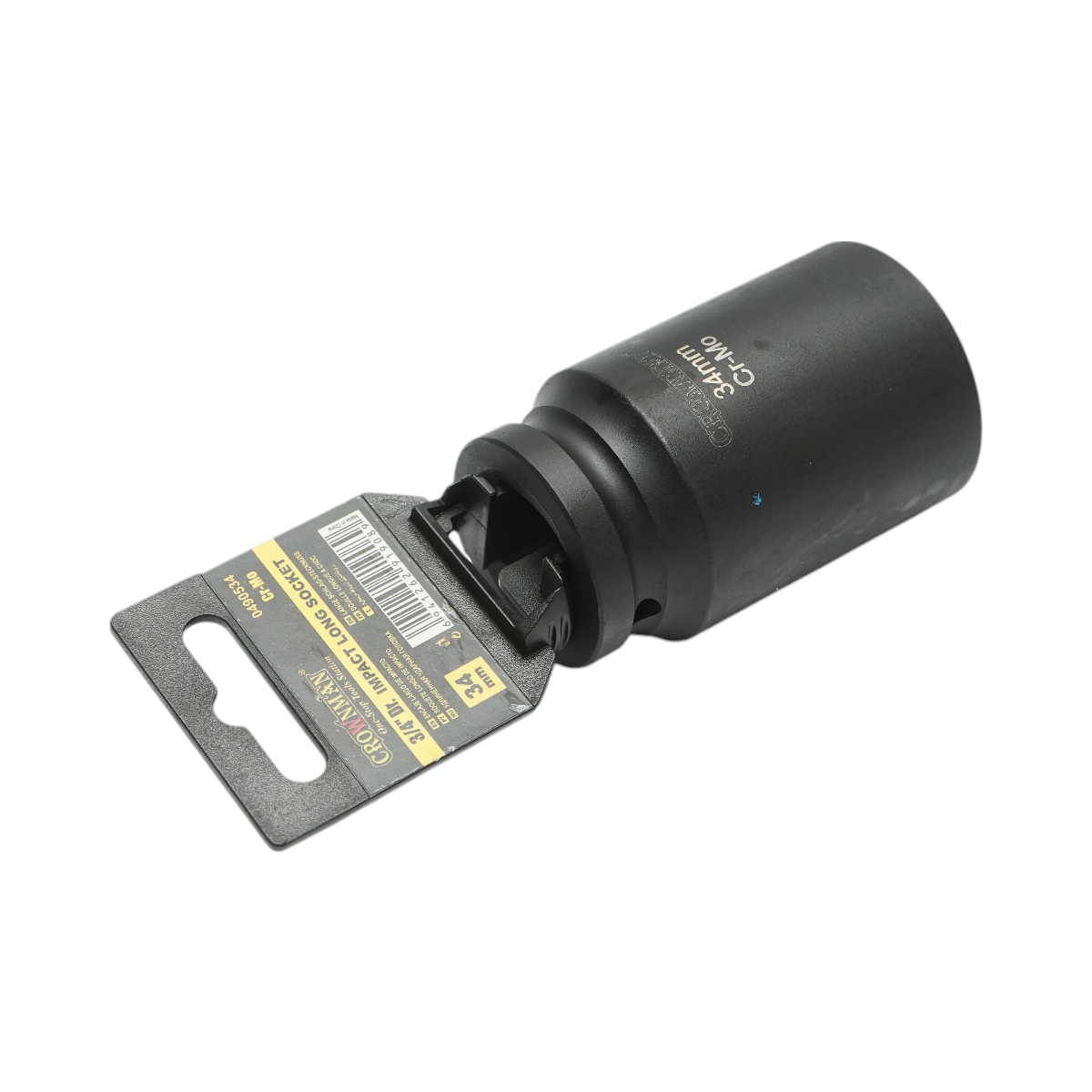 Cheie tubulara de impact lunga 34mm, patrat 3/4 inch Cr-Mo Crownman - imagine 3