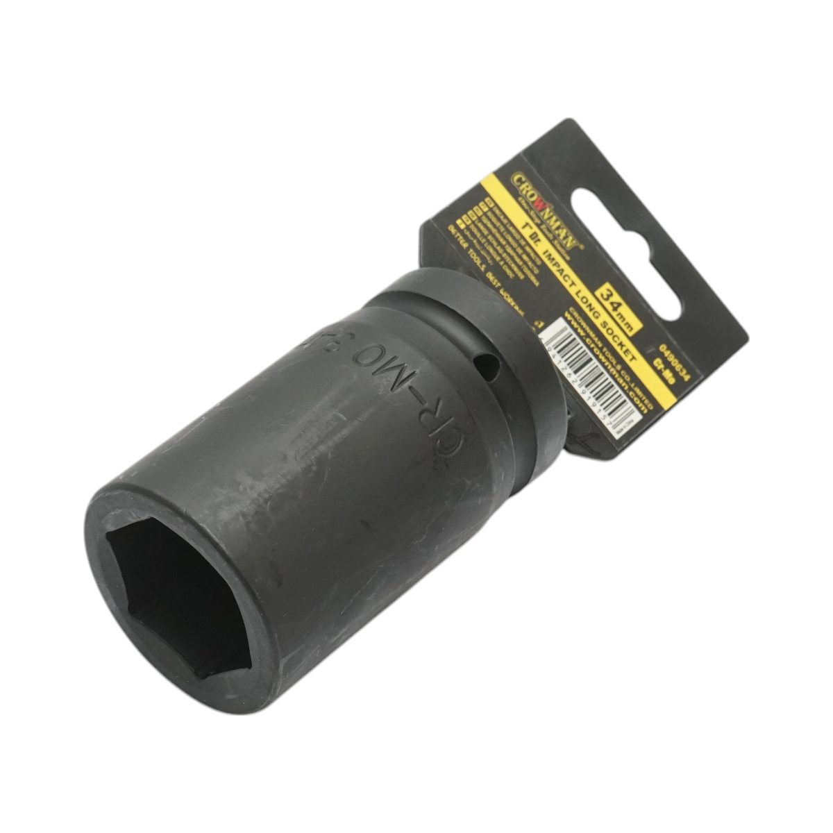 Cheie tubulara de impact lunga 34mm, patrat 1 inch Cr-Mo Crownman - imagine 2