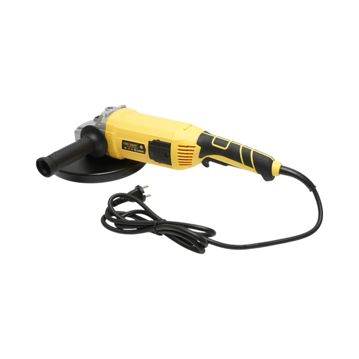 Polizor unghiular flex 2400W, 220V, disc 230mm, turatie 6500 r/min Crownman - imagine 6