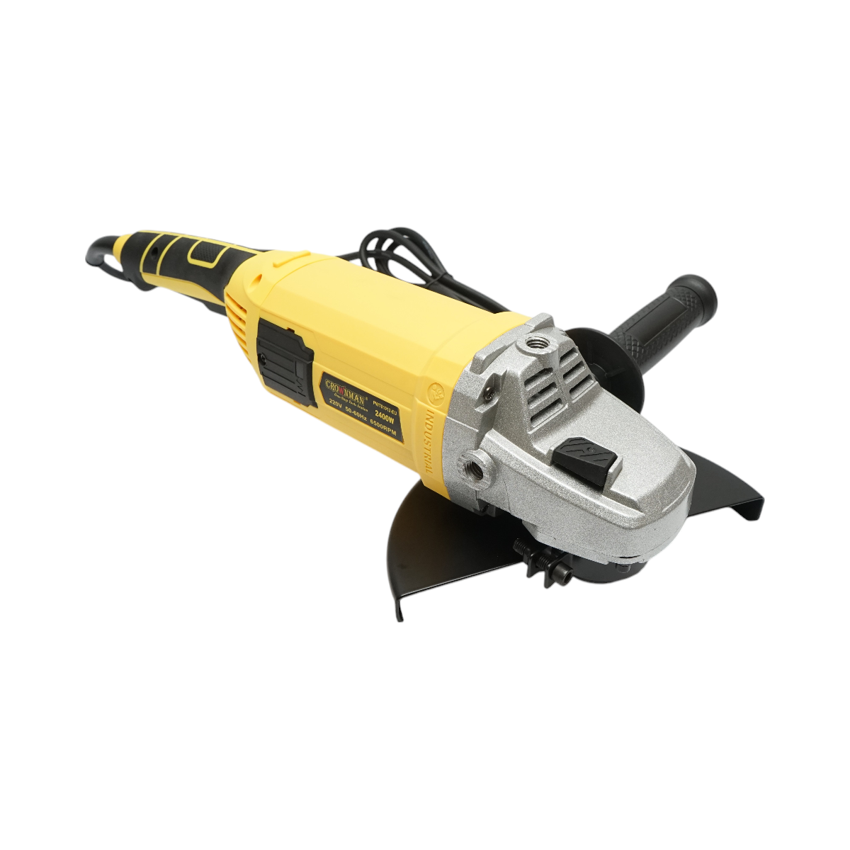 Polizor unghiular flex 2400W, 220V, disc 230mm, turatie 6500 r/min Crownman - imagine 3