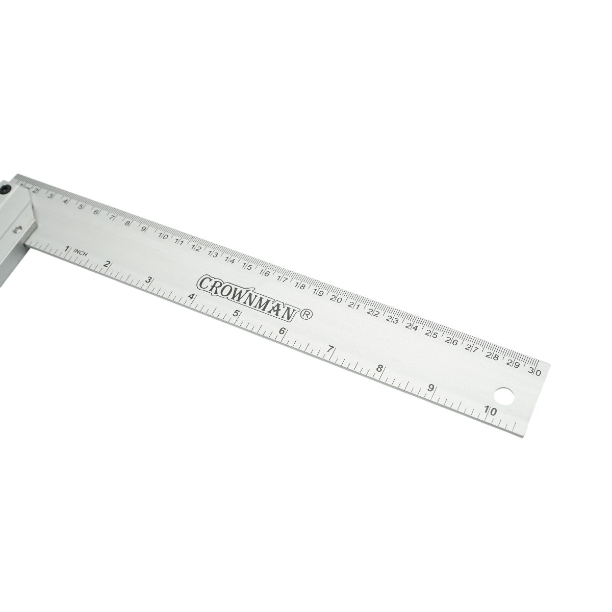 Echer tamplarie din aluminiu cu nivela 300mm/12 inch Crownman - imagine 5