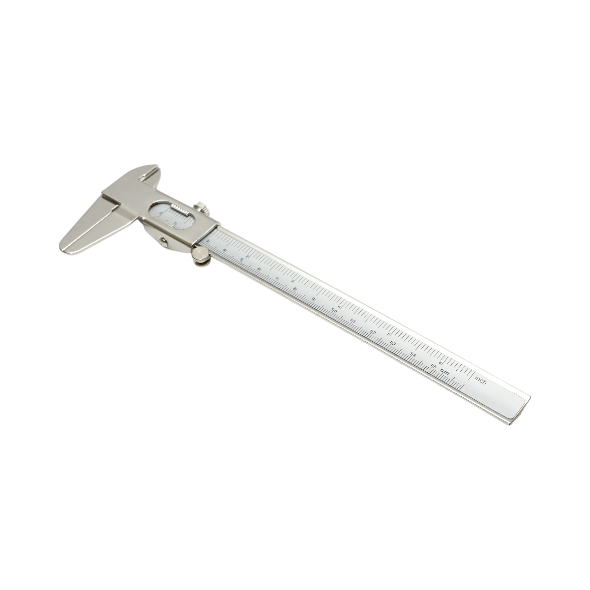 Subler mecanic de atelier 150mm, scala gradata in mm/cm/inch - imagine 5