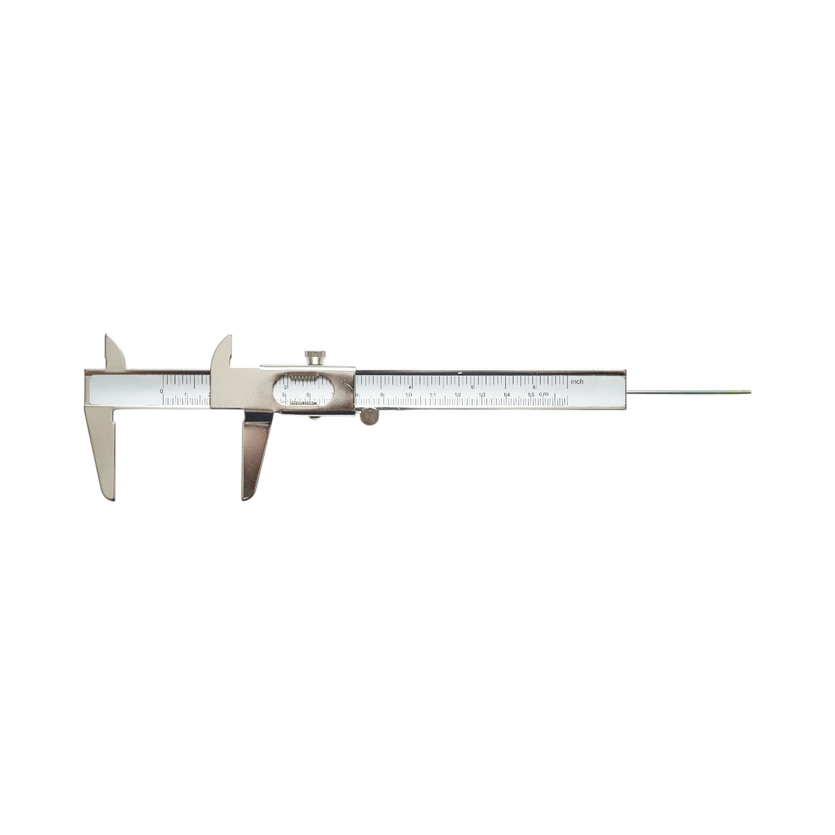Subler mecanic de atelier 150mm, scala gradata in mm/cm/inch - imagine 3