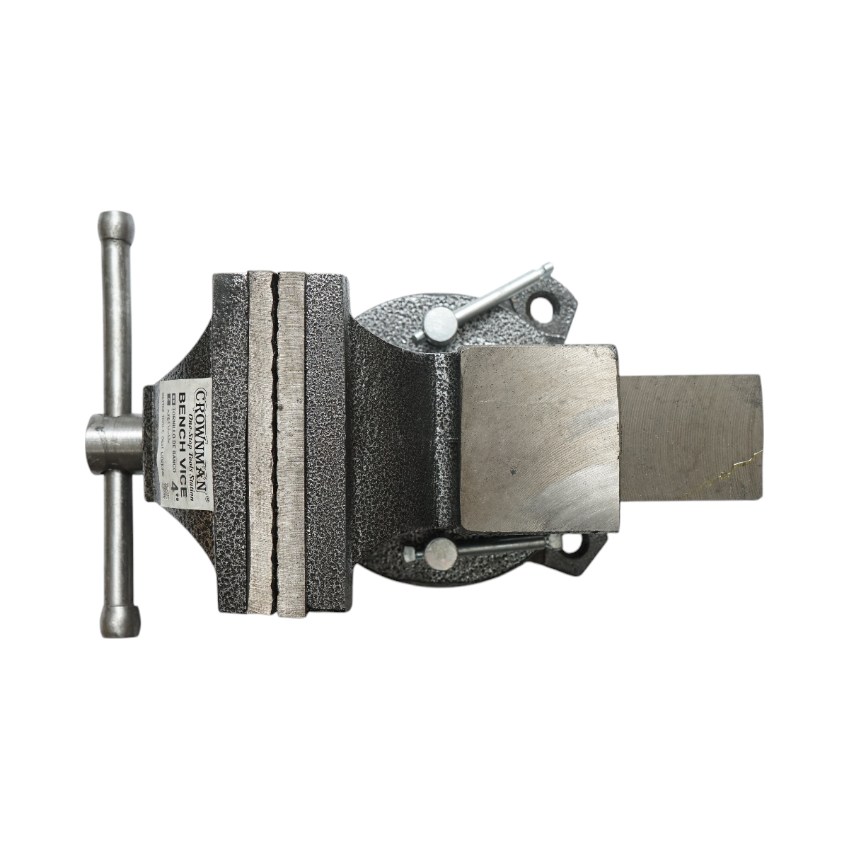 Menghina cu baza rotativa si nicovala 100mm Crownman - imagine 4