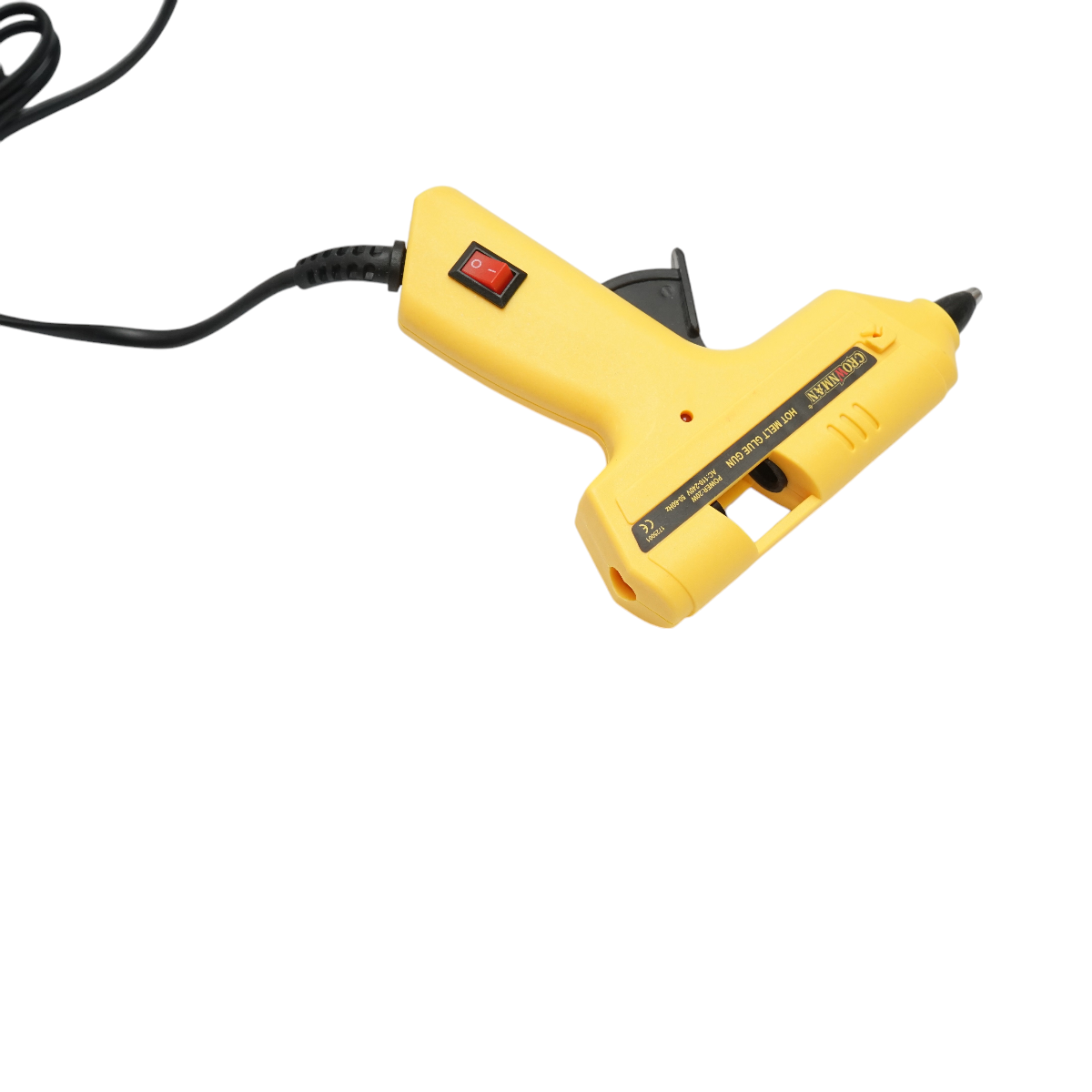 Pistol de lipit electric 20W, 220V pentru batoane din silicon 8mm Crownman - imagine 4