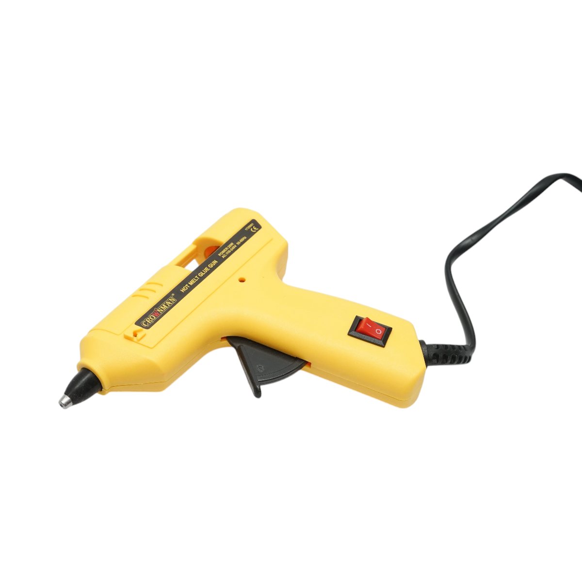 Pistol de lipit electric 20W, 220V pentru batoane din silicon 8mm Crownman - imagine 3