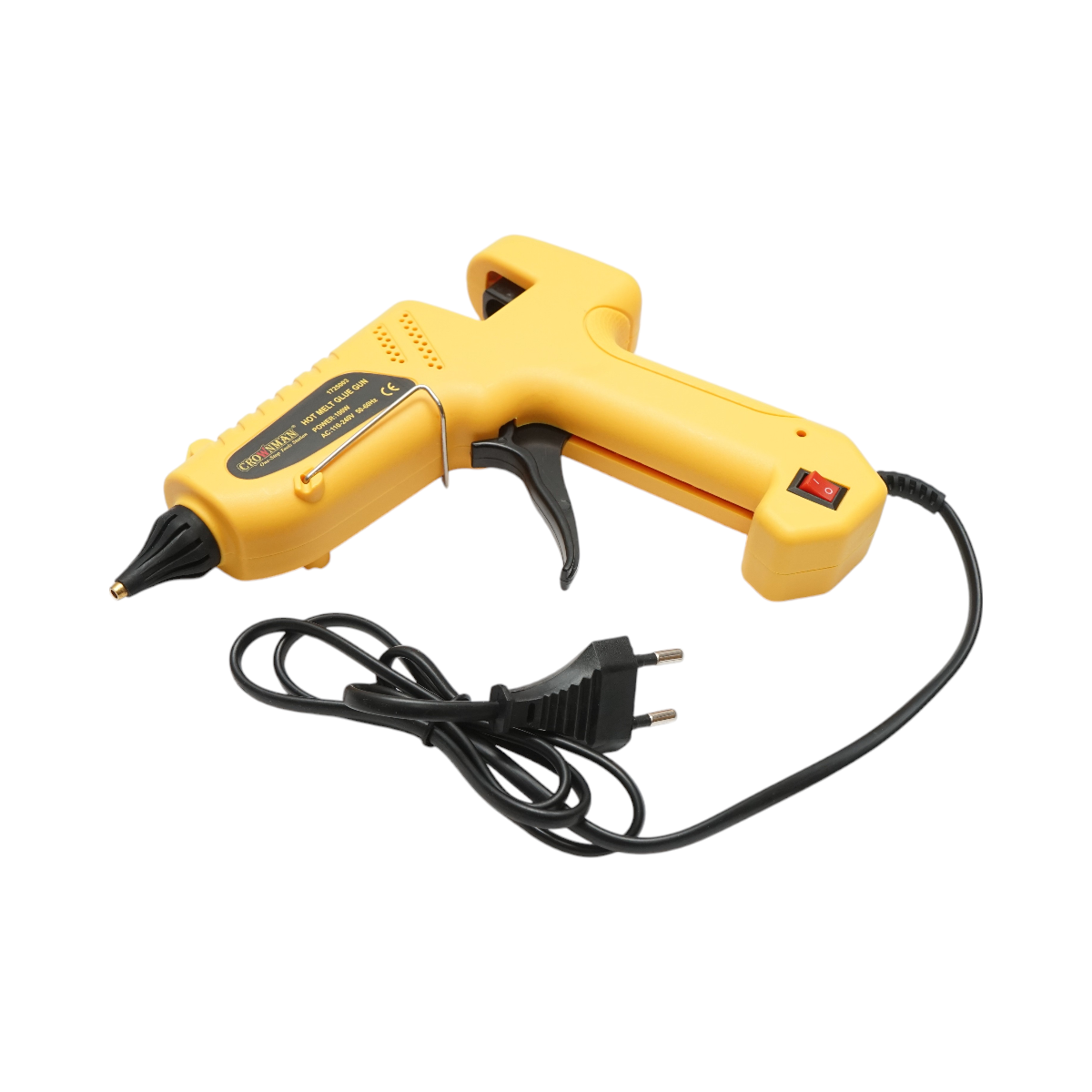 Pistol de lipit electric 100W, 220V pentru baghete din silicon 10.8-11.5mm Crownman - imagine 3